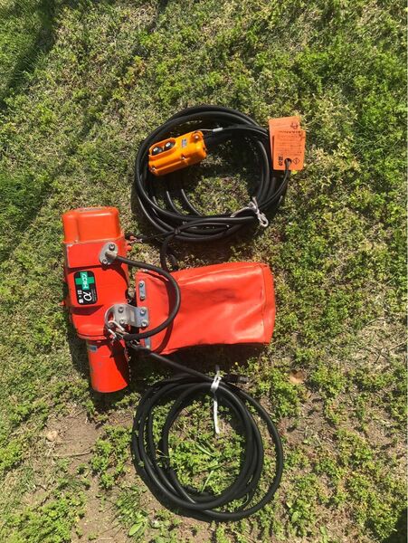 象印 電動チェーンブロック αS-01 アルファS 100kg 100V 揚程約9.5M
