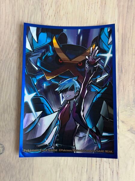 ポケモンカード デッキシールド プレミアム ダイゴ&メタグロス 1枚