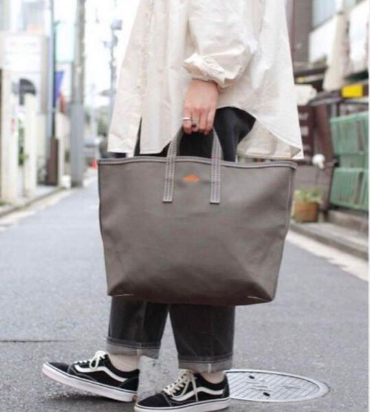 DANTON キャンバスバッグ グレー