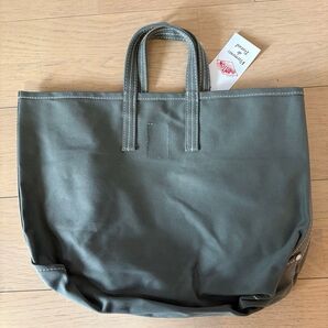 DANTON キャンバスバッグ ダークグリーン
