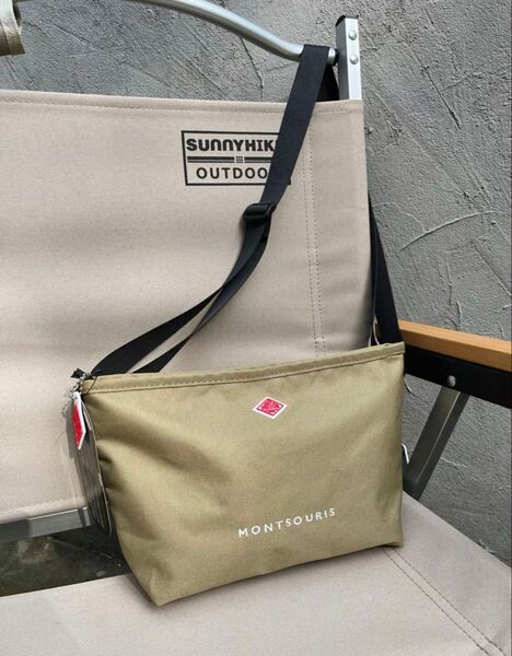 DANTON | コーデュラナイロン MONTSOURIS ショルダーバッグ モカ 翌日発送