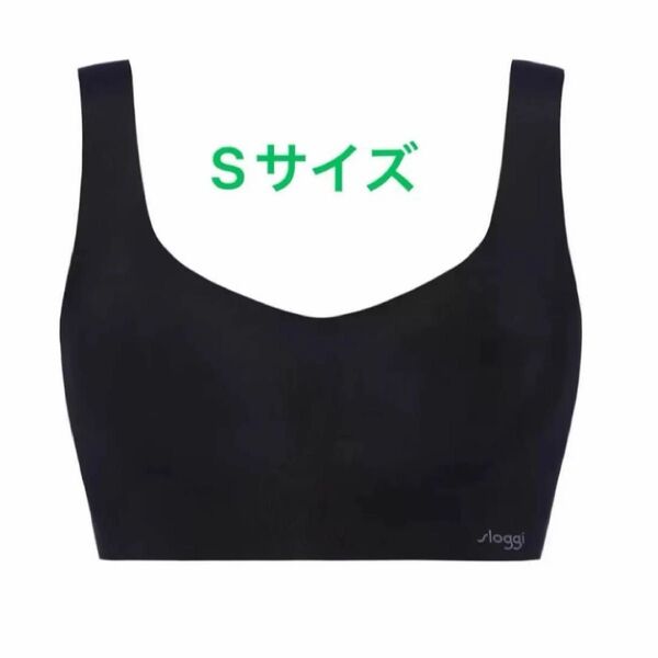 トリンプ スロギー ゼロ フィール ベーシック 2 ハーフトップ sloggi Zero Feel ブラック Sサイズ