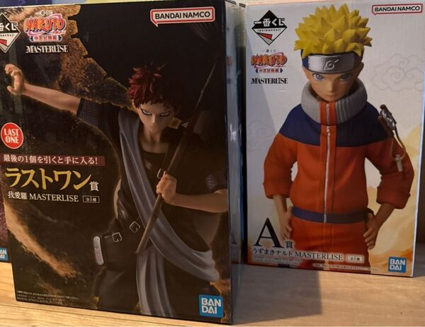 一番くじ NARUTO-ナルト- 疾風伝 中忍試験編 MASTERLISE ラストワン賞 我愛羅 ナルト