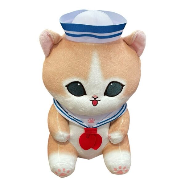 新品タグ付き モフサンド mofusand セーラーにゃん BIGぬいぐるみ プライズ品
