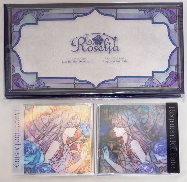 Roselia 「Dazzle the Destiny」+「Requiem for Fate」+ オリジナル収納ケース バンドリ
