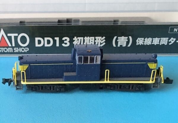 KATO DD13形ディーゼル機関車 初期形(青) 保線車両タイプ 29-750 Nゲージ