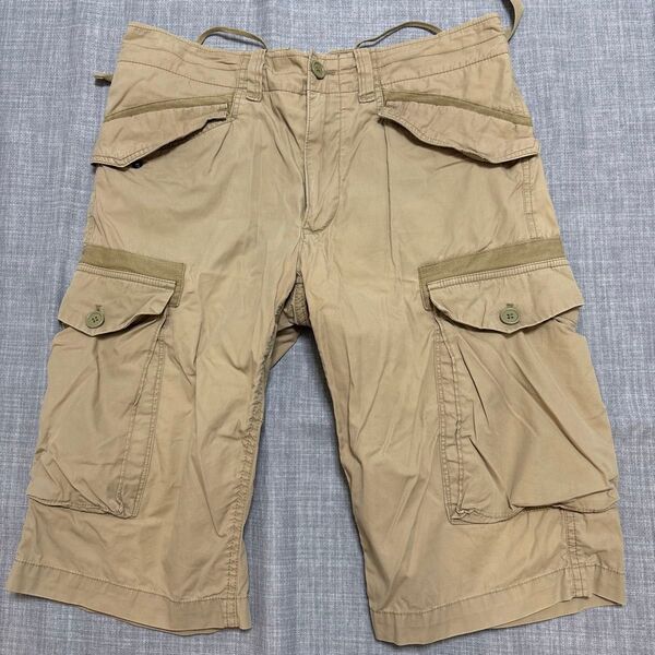 00s OLD GAP M65モデル ミリタリーハーフ カーゴパンツ ARMY ハーフパンツ