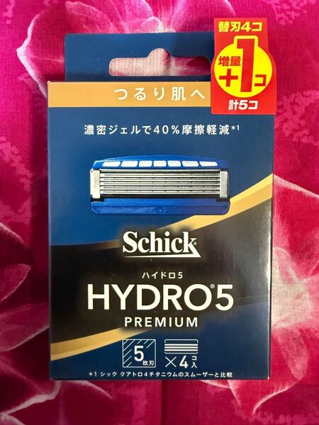 シック ハイドロ5プレミアム つるり肌へ 替刃(5枚刃x5個入り)