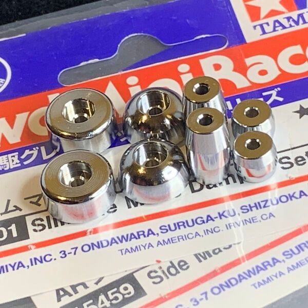 タミヤ純正 B-MAX マスダンパー スリム AR2点set メッキ精密加工