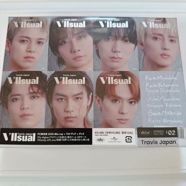 Travis Japan VIIsuaI Blu-ray アルバム FC限定盤 トラジャ