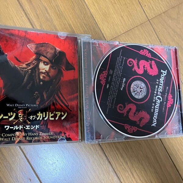 パイレーツオブカリビアン ワールドエンドサウンドトラックCD(傷あり)