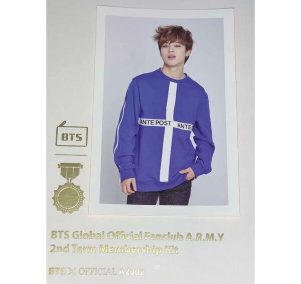 BTS グローバルファンクラブ2期特典キット 公式トレカ ジミン