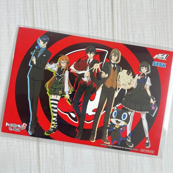 ペルソナ5 タクティカ P5T ジョーカー ポストカード 限定 非売品