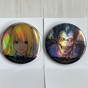 デスノート ミサ リューク DEATH NOTE 缶バッジ 原作 描き下ろし