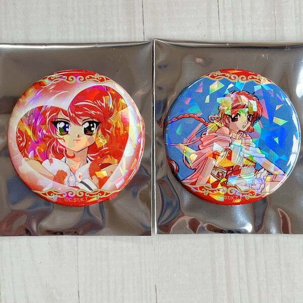獅童光 レイアース マジックナイト 魔法騎士 缶バッジ ホログラム アニメ