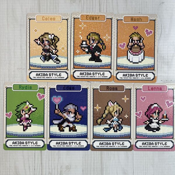 ファイナルファンタジー FF ピクセルリマスター カード セット アトレ秋葉原