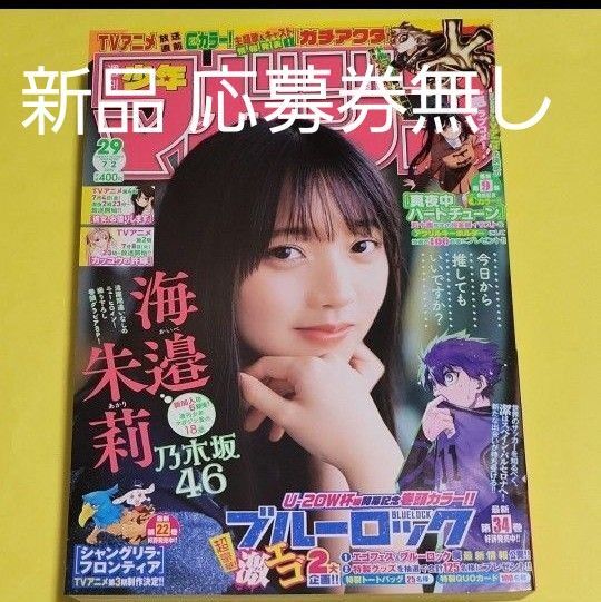 新品 週刊少年マガジン 29号 2025年7月2日号 (講談社)最新号