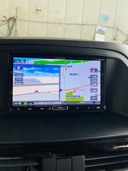 保証付 KENWOOD ケンウッド メモリーナビ 彩速ナビ 地図データ 2013年 MDV-X500RBluetooth