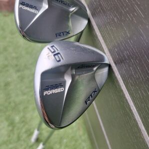 クリーブランド RTX DEEP FORGED 50° 56° 2本セット モーダス 105S ウェッジ ディープフォージド