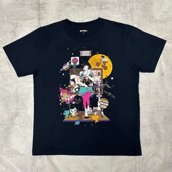 graniph (グラニフ) 四畳半神話大系 中村佑介 コラボTシャツ XSサイズ