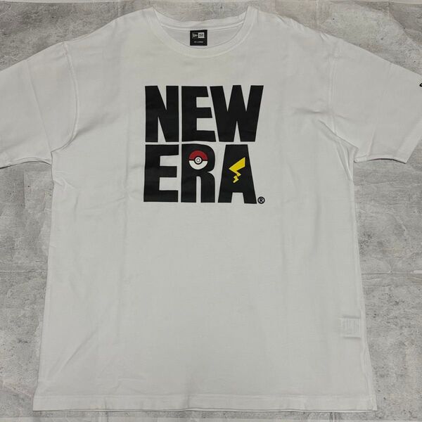 NEW ERA ニューエラ POKEMON ポケモン ポケットモンスター コラボ スクエアロゴ Tシャツ XXLサイズ