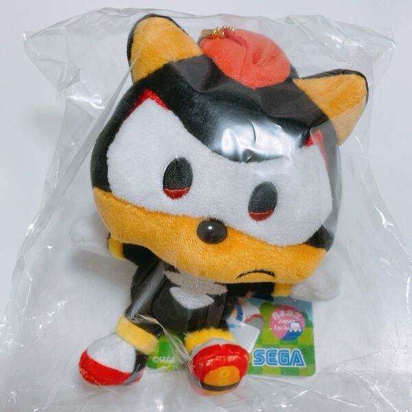 【新品未開封】セガフェイブ SONIC&FRIENDS マスコット キーホルダー ぬいぐるみ シャドウ