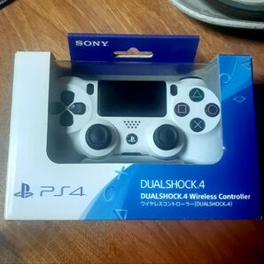 PS4 ワイヤレスコントローラー (DUALSHOCK 4) グレイシャー・ホワイト CUH-ZCT1J