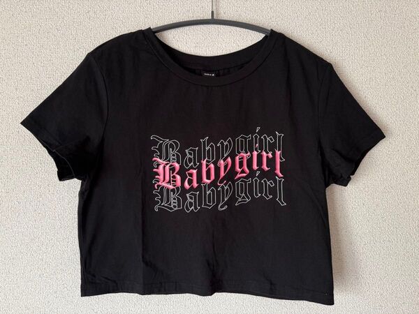 SHEIN ショート丈Tシャツ S
