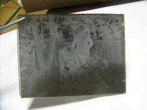  glass photograph /. board / war front goods student company 4
