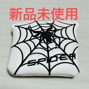 【新品未使用】スパイダー パター ヘッド カバー ネオマレット マグネット テーラーメイド オデッセイ2ボール