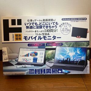 JONETZ モバイルモニター TSM-156-BK BLACK 15.6インチ