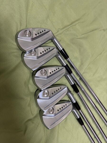 【値引】値引交渉歓迎 オノフ onoff kuro forged 2024 Modus 120S 6-PW アイアンセット