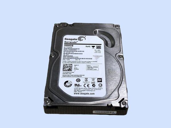 M6890 Seagate 3.5インチ ST2000DM001 3.5インチHDD 使用 70157時間