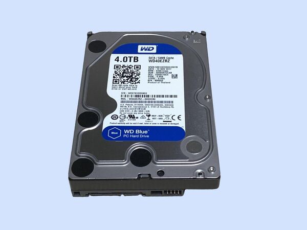 M6892 WESTERN DIGITAL 3.5インチ HDD WD40EZRZ 4TB 「注意」ジャンク