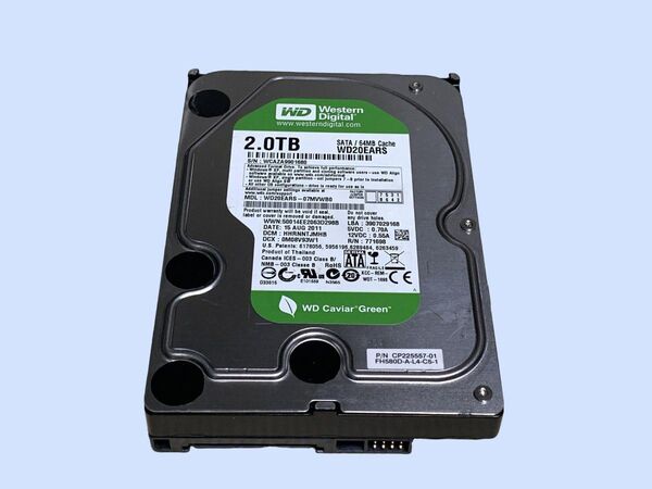 M6940 Western Digital WD20EARS 2TB HDD 使用 28652時間