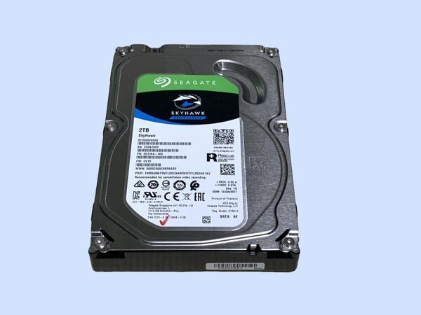 M6949 SEAGATE SKYHAWK 3.5インチHDD ST2000VX008 2TB 「注意」ジャンク
