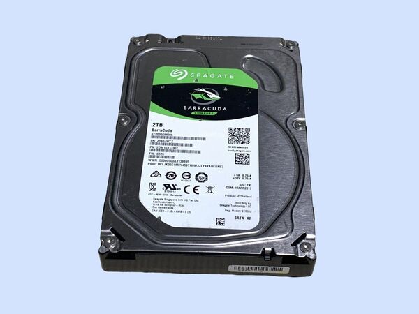 M6956 Seagate Barracuda ST2000DM006 2TB 3.5インチ 使用4556時間