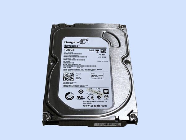 M6987 Seagate Barracuda 1TB HDD ST1000DM003 使用 1413時間