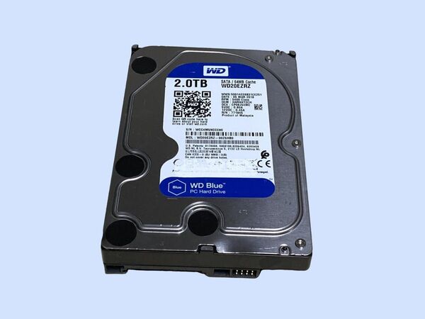 M6993 Western Digital WD20EZRZ 2TB SATA 3.5インチ 使用 7450時間