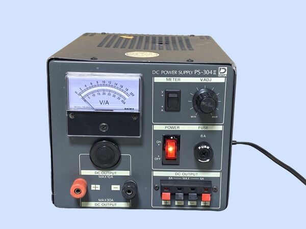 M7020 DAIWA DC POWER SUPPLY PS-304II 通電のみ