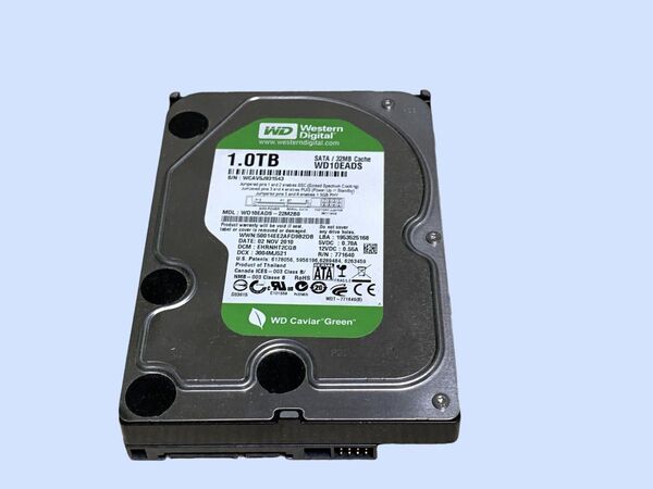 M7080 Western Digital 3.5インチHDD 1TB WD10EADS 使用 23187時間