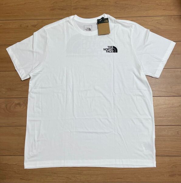 新品未使用 ノースフェイス THE NORTH FACE Tシャツ THROWBACK TEE 半袖 メンズ2XL 3XL 白