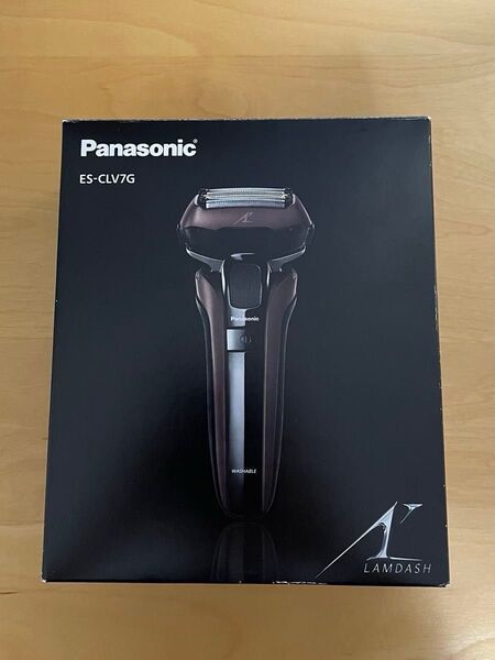 新品未使用に近い パナソニック ラムダッシュES-CLV7G- 5枚刃 Panasonic リニアシェーバー 髭剃り