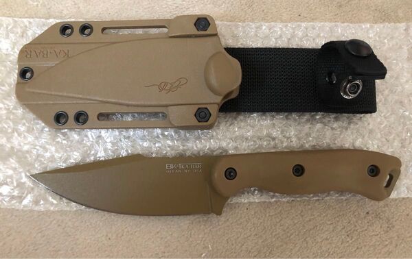 KA-BAR ケイバー bk18 ハープーン タンカラー ミリタリーナイフ