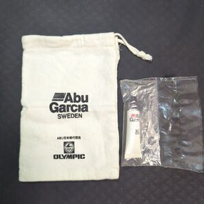 アブガルシア2500C袋、オイル、工具未使用 AUBリール袋