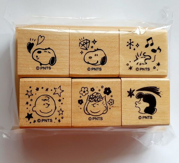 スヌーピー6Pスタンプ