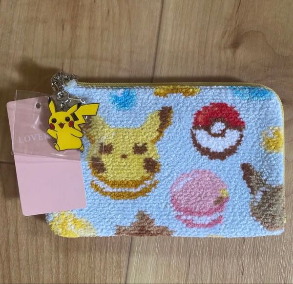 FEILER ポケモン ハッピースウィーツ ピカチュウ L字ポーチ