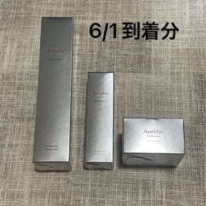【新品未開封】新Aurelie.リンクルリペアシリーズ 3STEP薬用エイジングケアセット