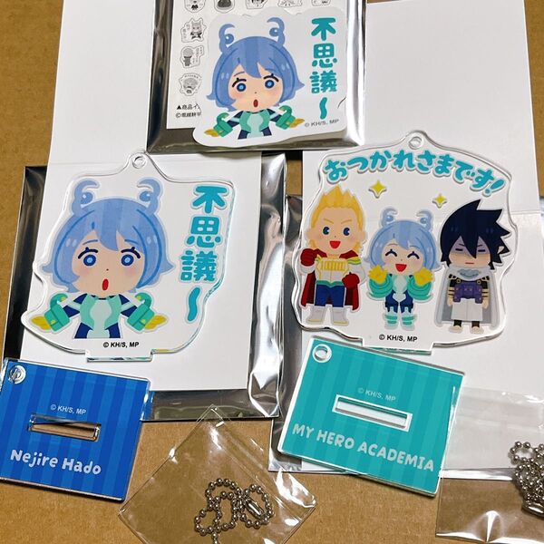 僕のヒーローアカデミア ヒロアカ いらすとや ステッカー アクリルスタンドキーホルダー ねじれ BIG3