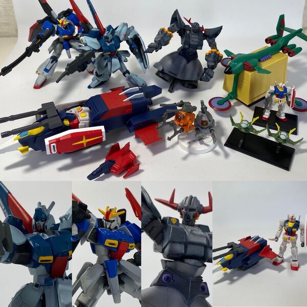 ガンダム【フィギュア】美品!Zガンダム!リガズィ!ガンペリー!Gアーマー!ジオング!ドップ!入手困難!Gファイター!ボール!レア!